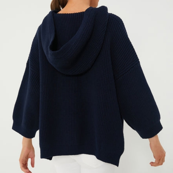 Tuckernuck Navy Knit Declan Pullover - Picture 3 of 5